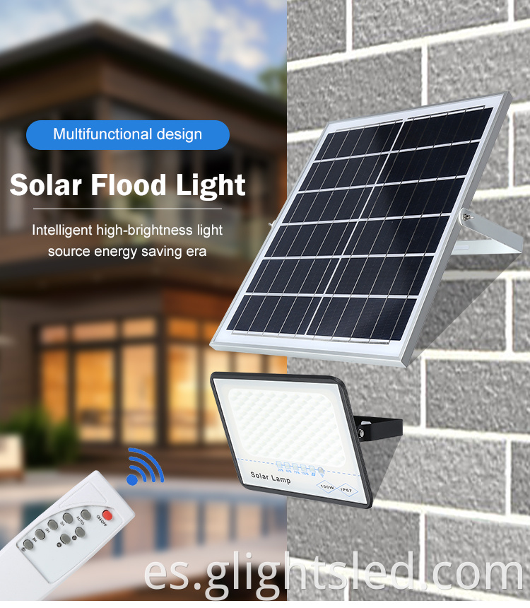 solar flood light